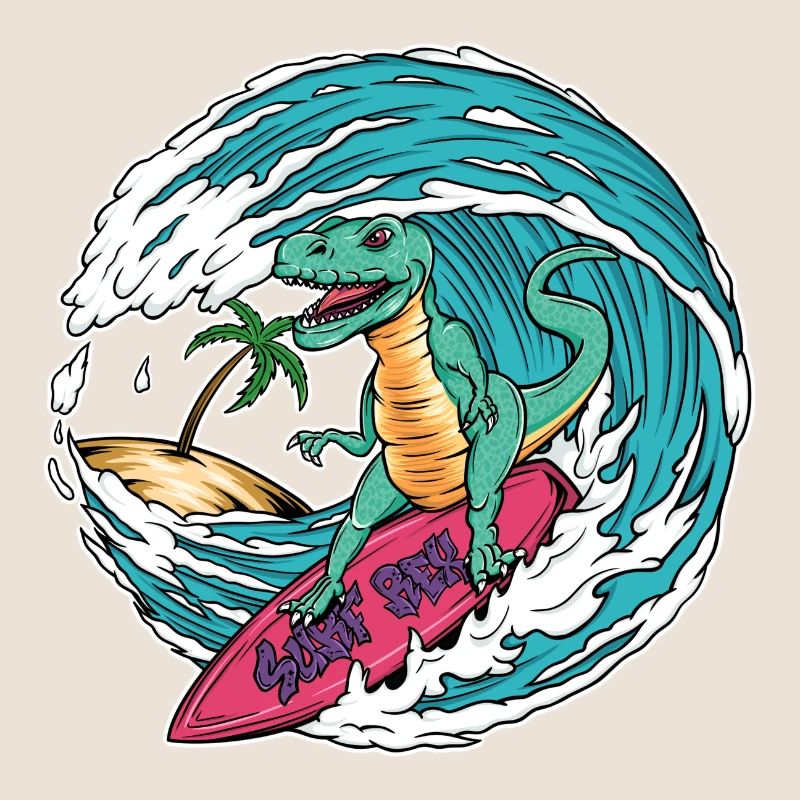 Surfender T-Rex