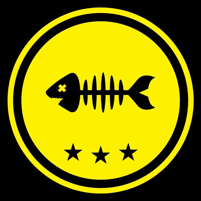 Os d’os symbole de poisson
