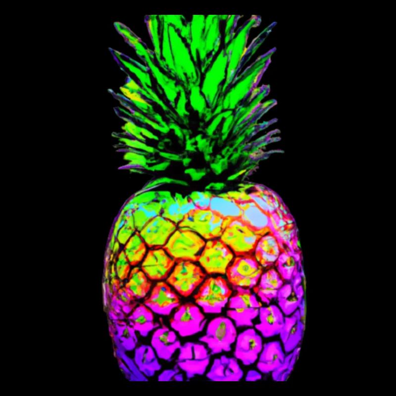 Idée cadeau colorée Ananas