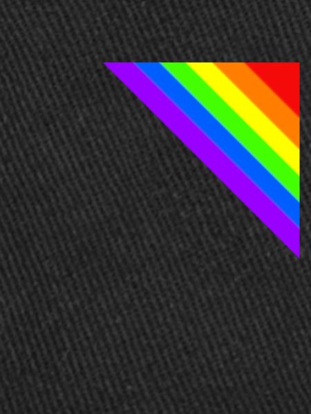 Regenbogen Geschenkidee Ecke bunt