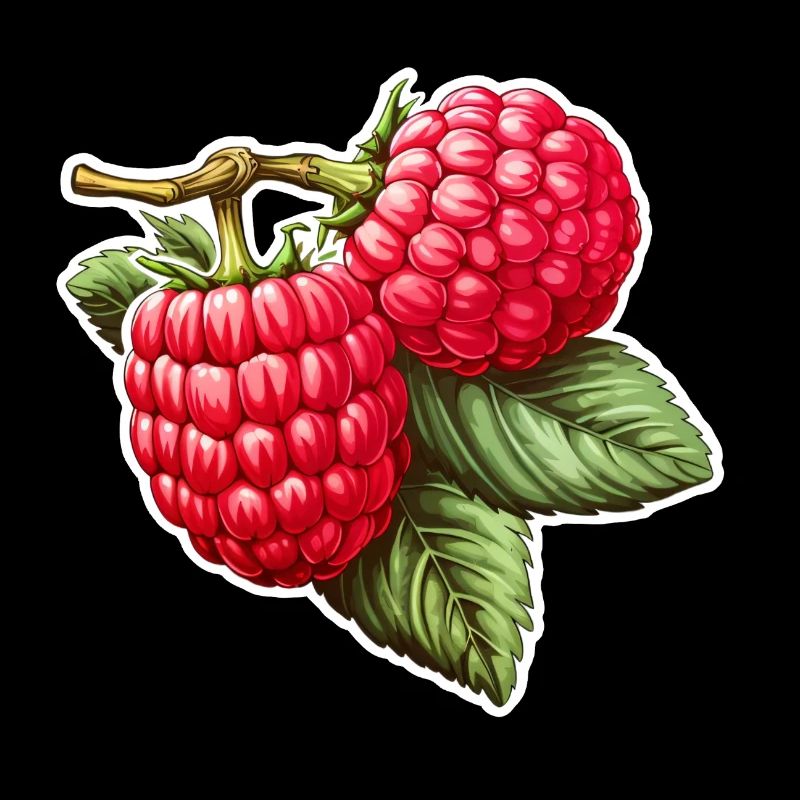 Himbeere Doppelfrucht