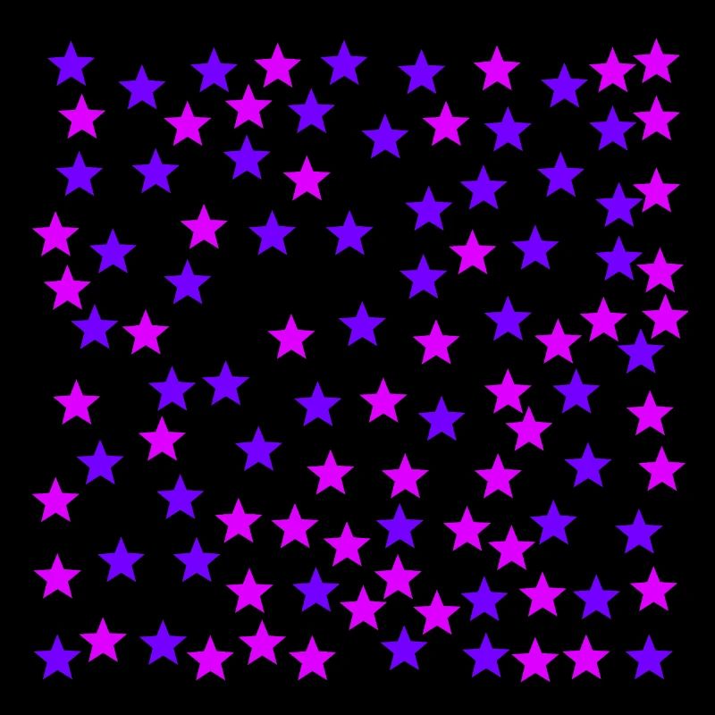 Rose violet violet étoiles étoiles idée cadeau