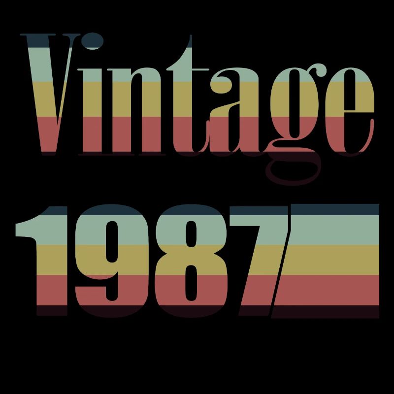 1987 anniversaire 1987 né en 1987 anniversaire