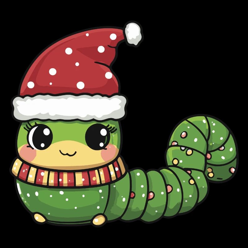 Wurm Weihnachten Comic