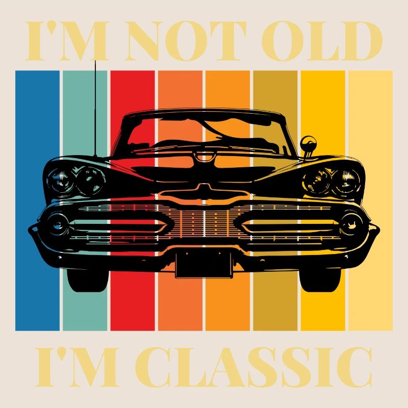Ich bin nicht alt, ich bin ein Klassiker-Auto