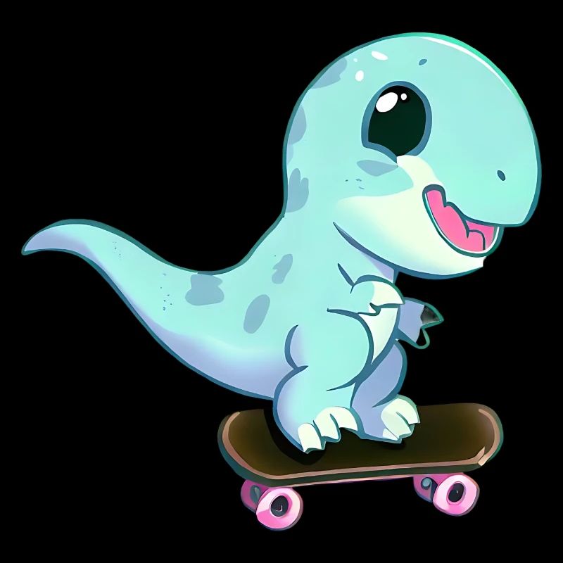Skateboard Dinosaur