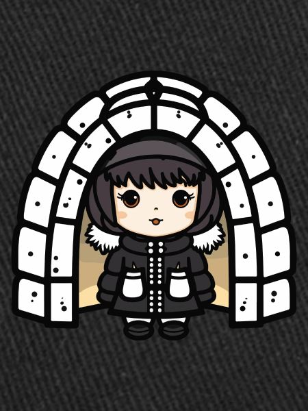 Igloo Eskimo Winter Comic