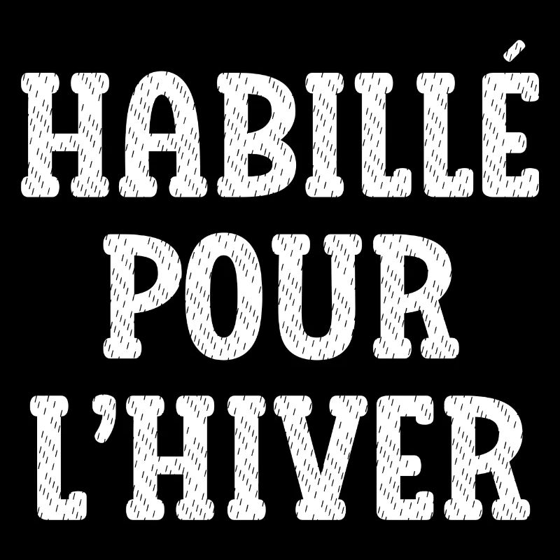 habillé pour l'hiver