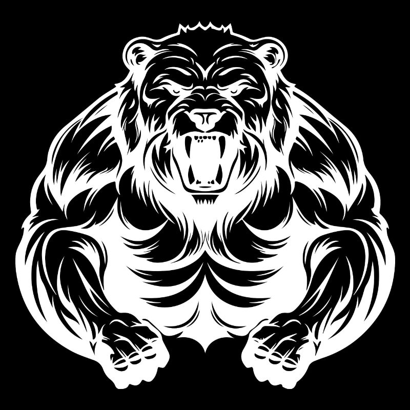 Grizzly Bear Muscles