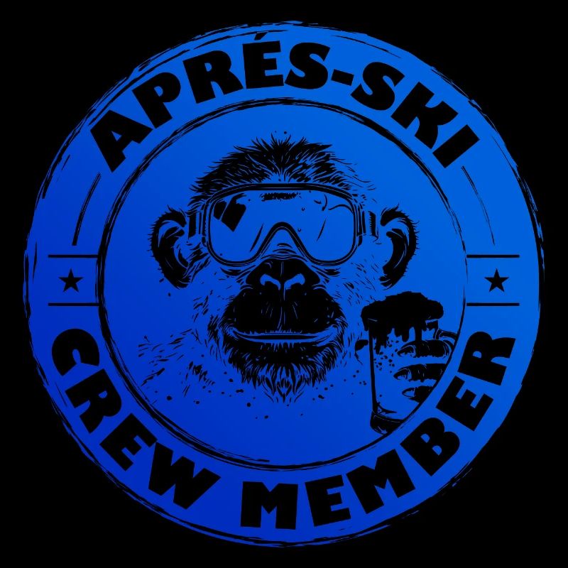 Affe Apres Ski Team Spruch