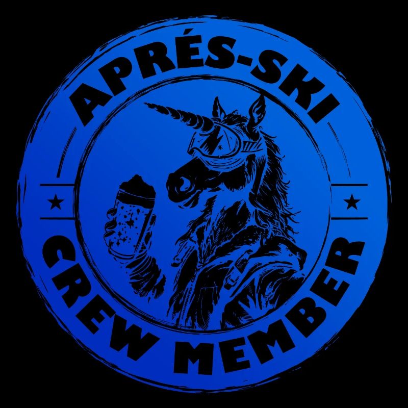 Einhorn Apres Ski Team Spruch