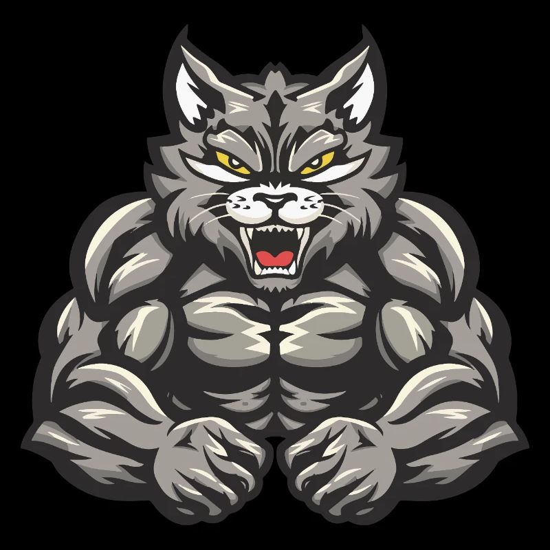 Musculation des muscles du chat
