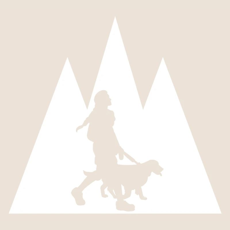 Triangle Mountain and Dog - (3)