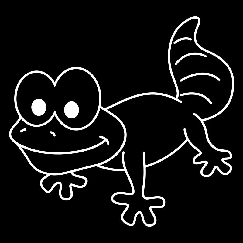 Gecko Comic Animal