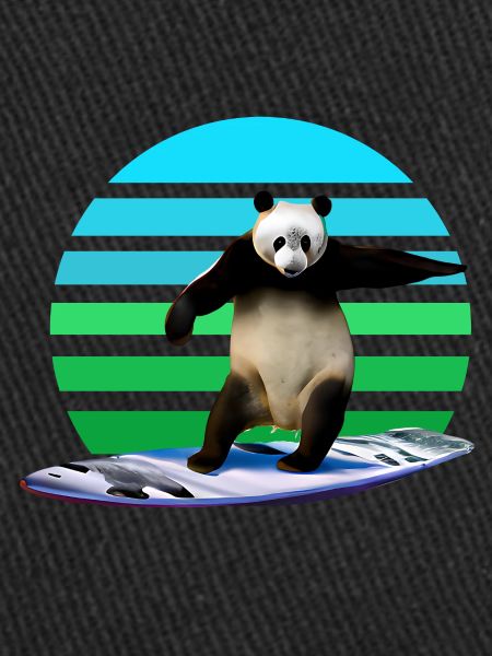 Panda Surfer