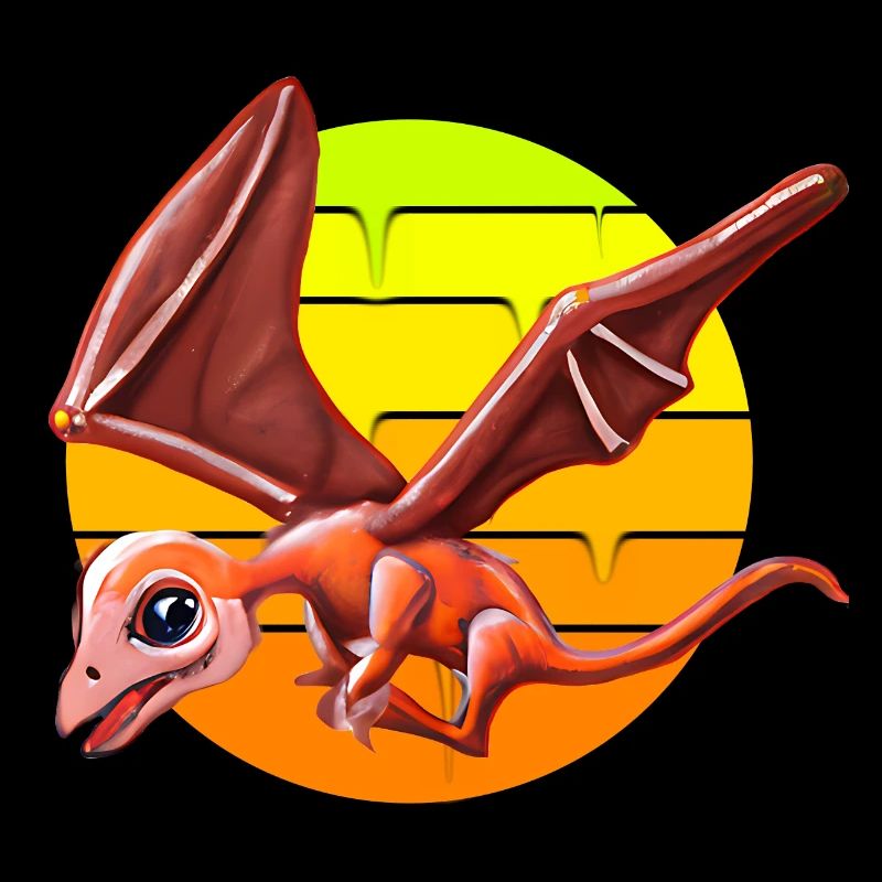 Ptérodactyle volant