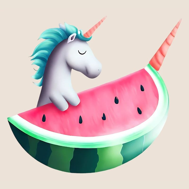 Licorne de pastèque