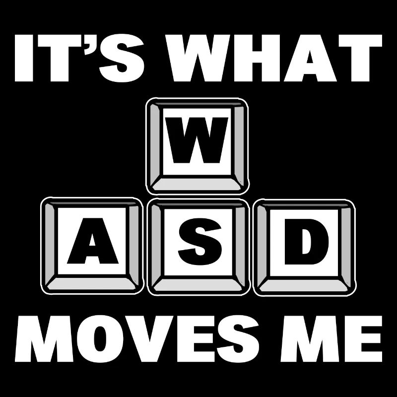WASD It's What Moves Me Computer Expert