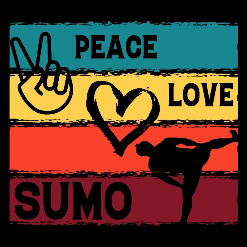 Frieden Liebe Sumo