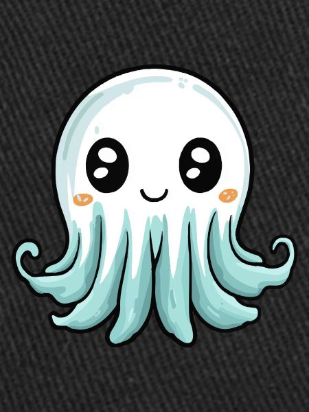 Jellyfish Halloween Comic Ghost