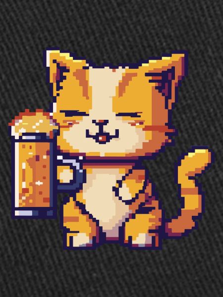 Bière Cat Pixel