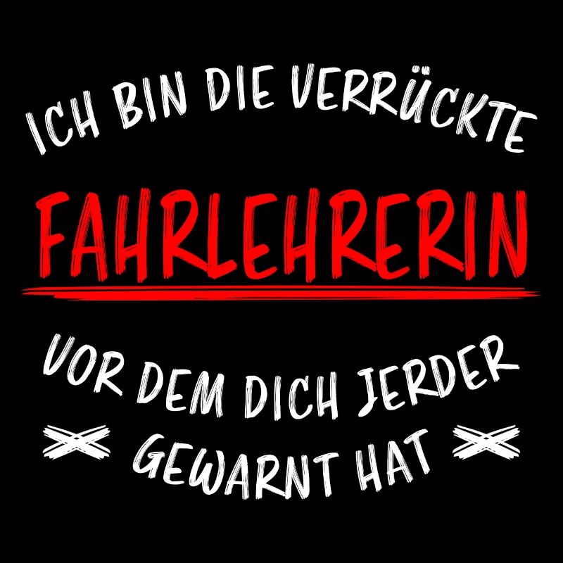 Fahrlehrerin Fahrschullehrerin Fun Spruch Geschenk