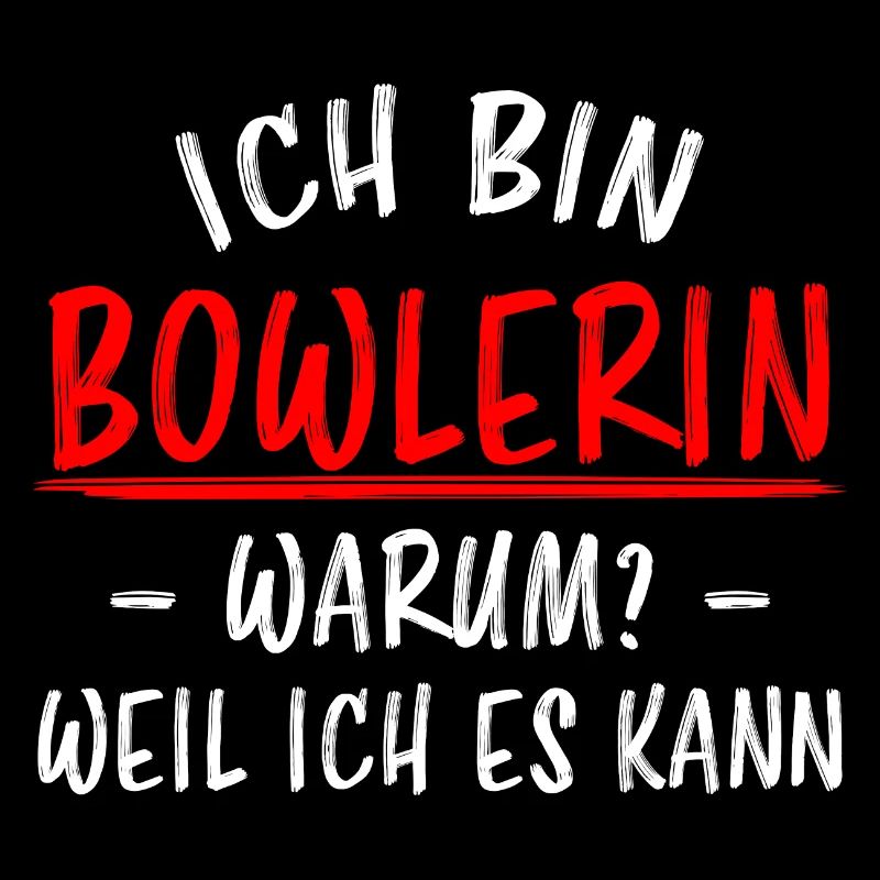 Bowlerin Bowling Spruch Lustiges Bowlerin Geschenk