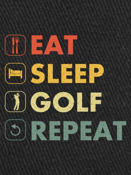 Golf manger dormir répéter