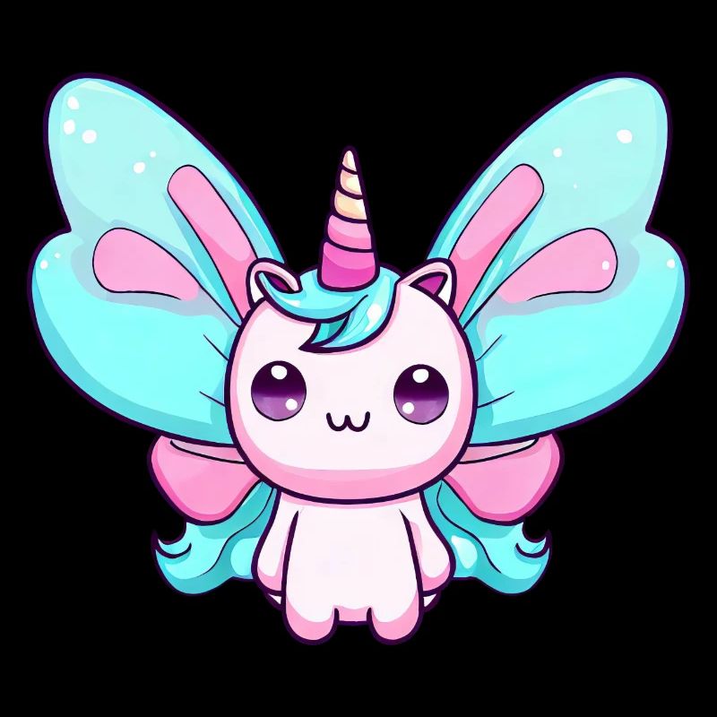 variation 21753aMétamorphose du papillon licorne