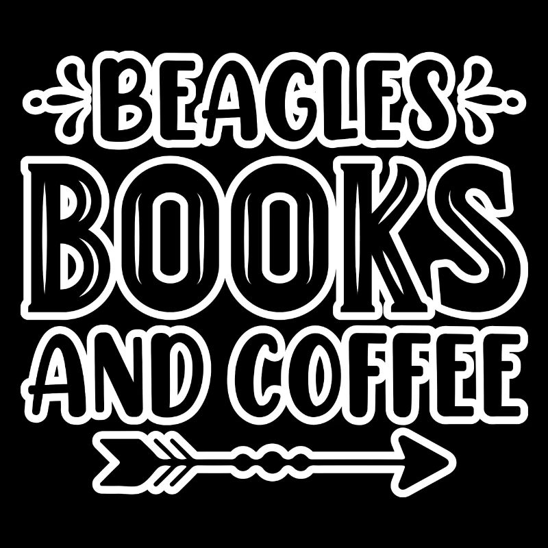 Beagles books and coffee