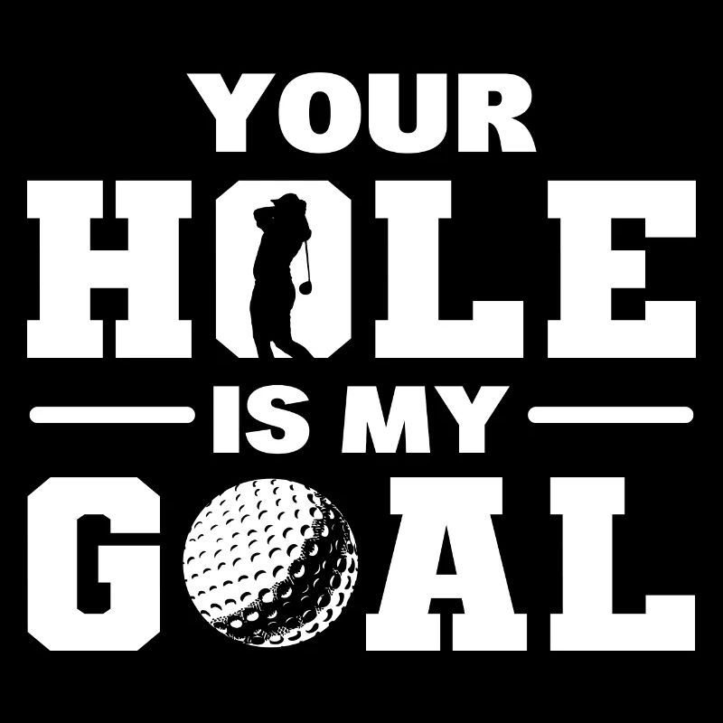 Votre trou est mon objectif Médaillé de golf