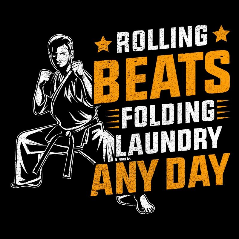 Rolling beats folding laundry any day