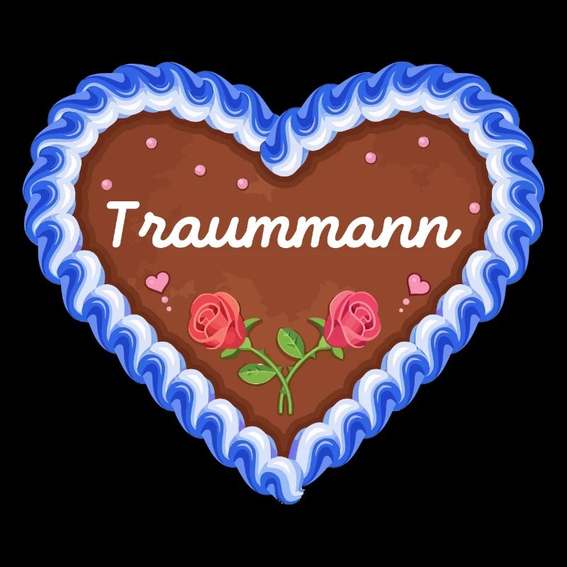 Lebkuchenherz Traummann / Geschenkidee