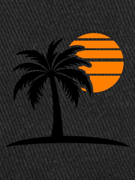 Palm Tree Sun Island