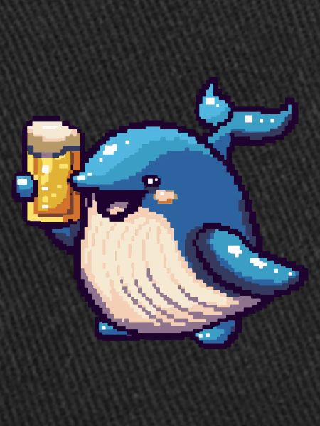 Bière Whale Pixel