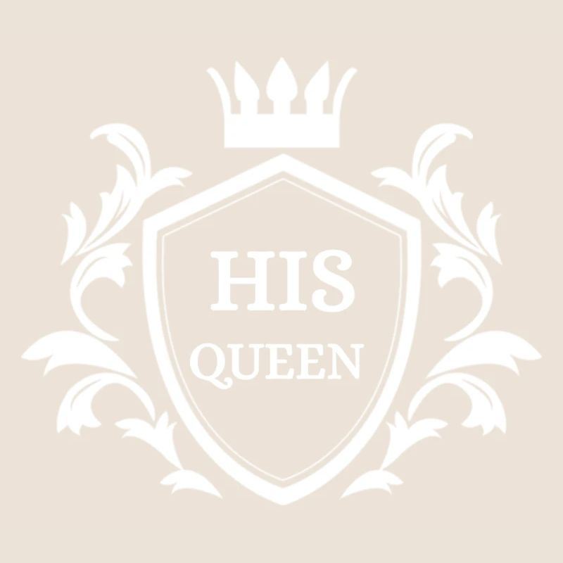 Partner shirt His Queen ideal gift for couples