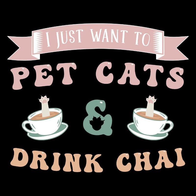 Chai Latte Tee trinken Teetrinker