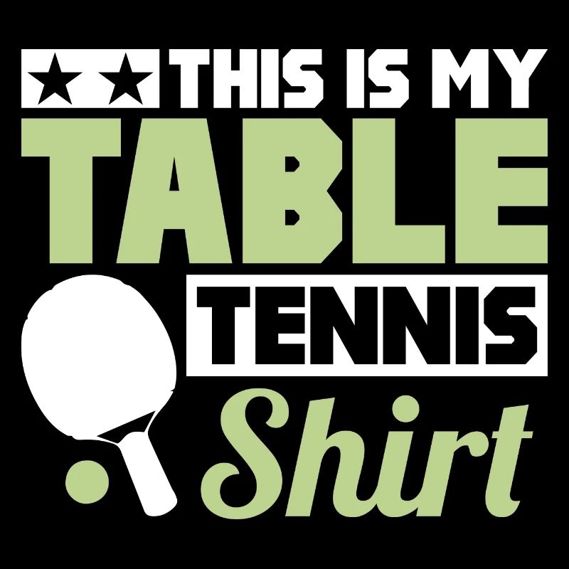 C’est mon tennis de table