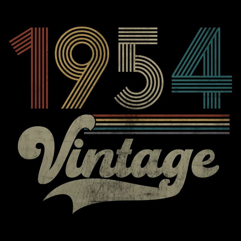 Vintage Anniversaire 1954