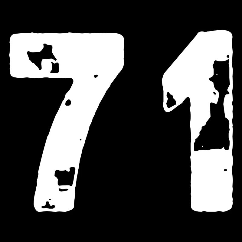 71 Maillot numéro
