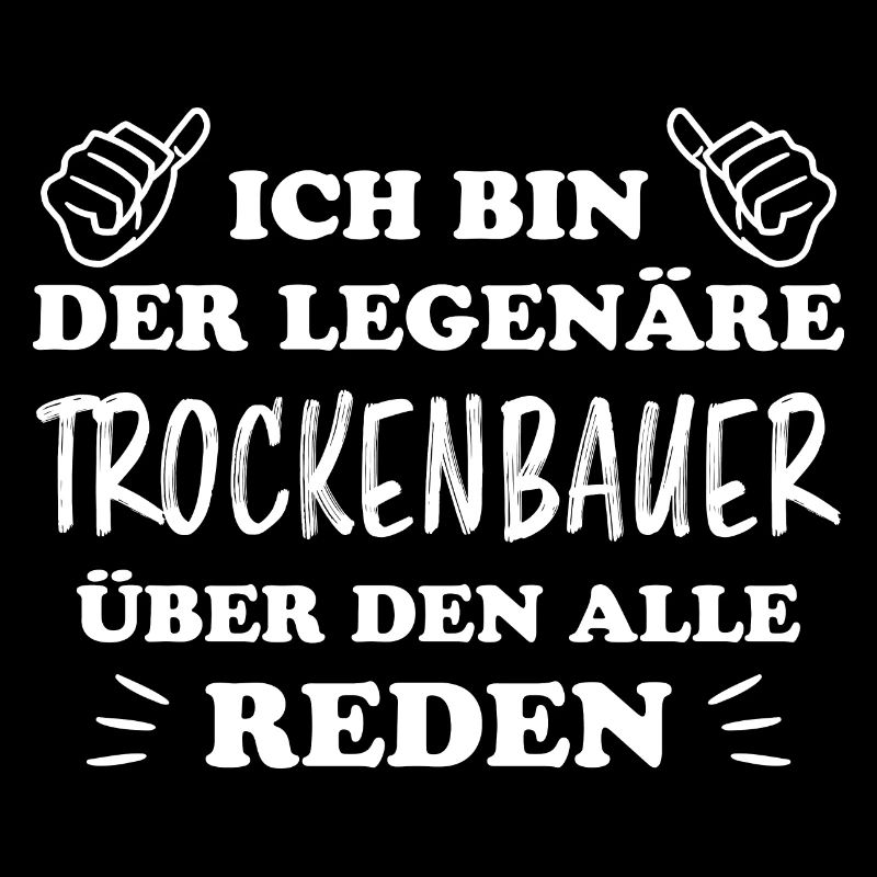 Trockenbauer Lustiger Spruch Handwerker Geschenk