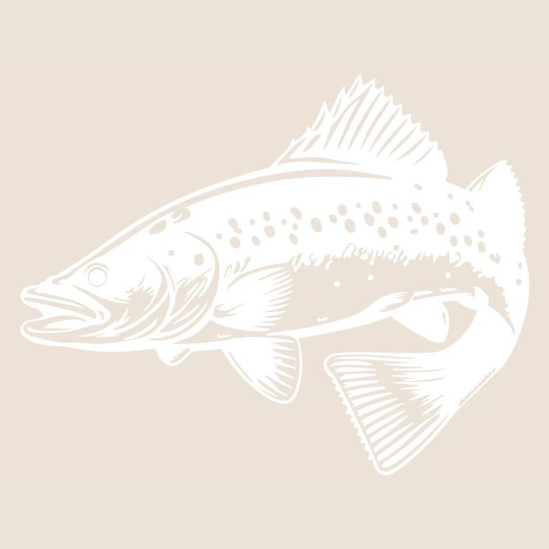 Pike Fish Silhouette
