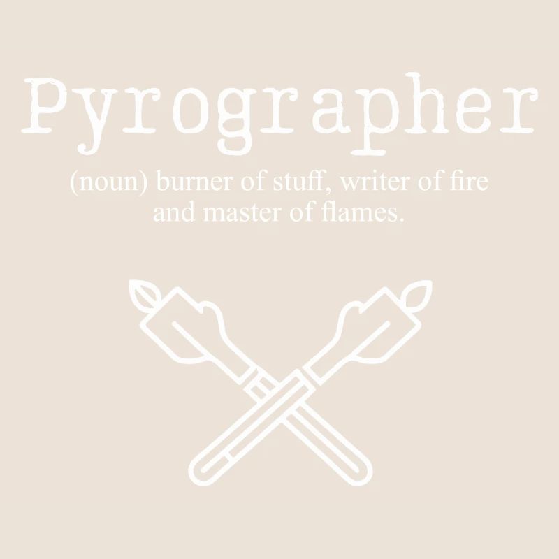 Pyrograph Brenner der Stoffmeisterschaft