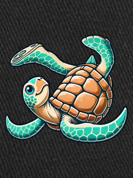 Clumsy turtle in handstand