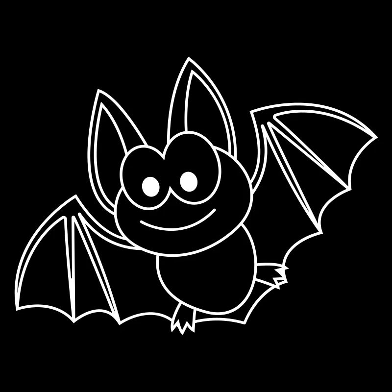 Fledermaus Comic Tier