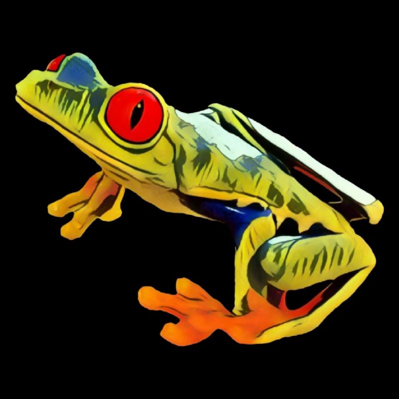 Red Eyed Tree Frog Exotic Pet Cute
