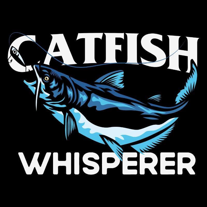Citation amusante de poisson-chat Le poisson chuchoteur attrape Welsfis