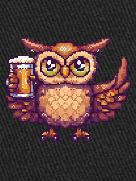 Bière Owl Pixel