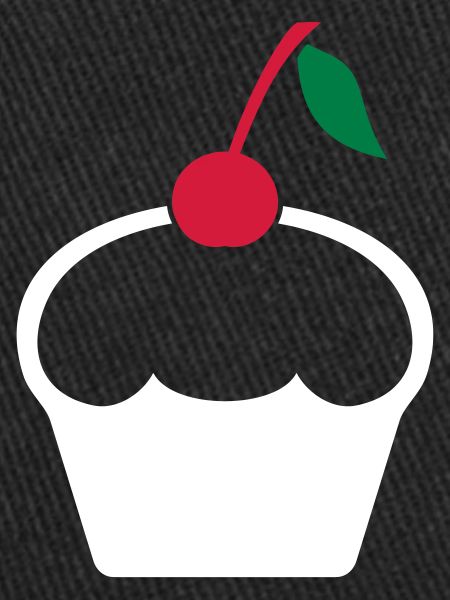 Cupcake with cherry