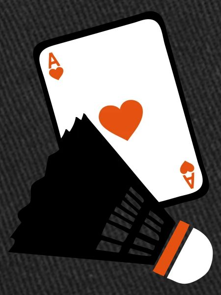 ace card shuttlecock badminton